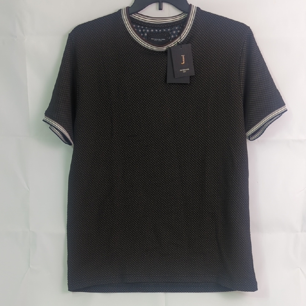 Denim & Flower Black Short Sleeve Tee